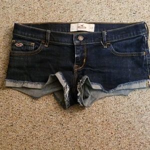 Hollister jean shorts